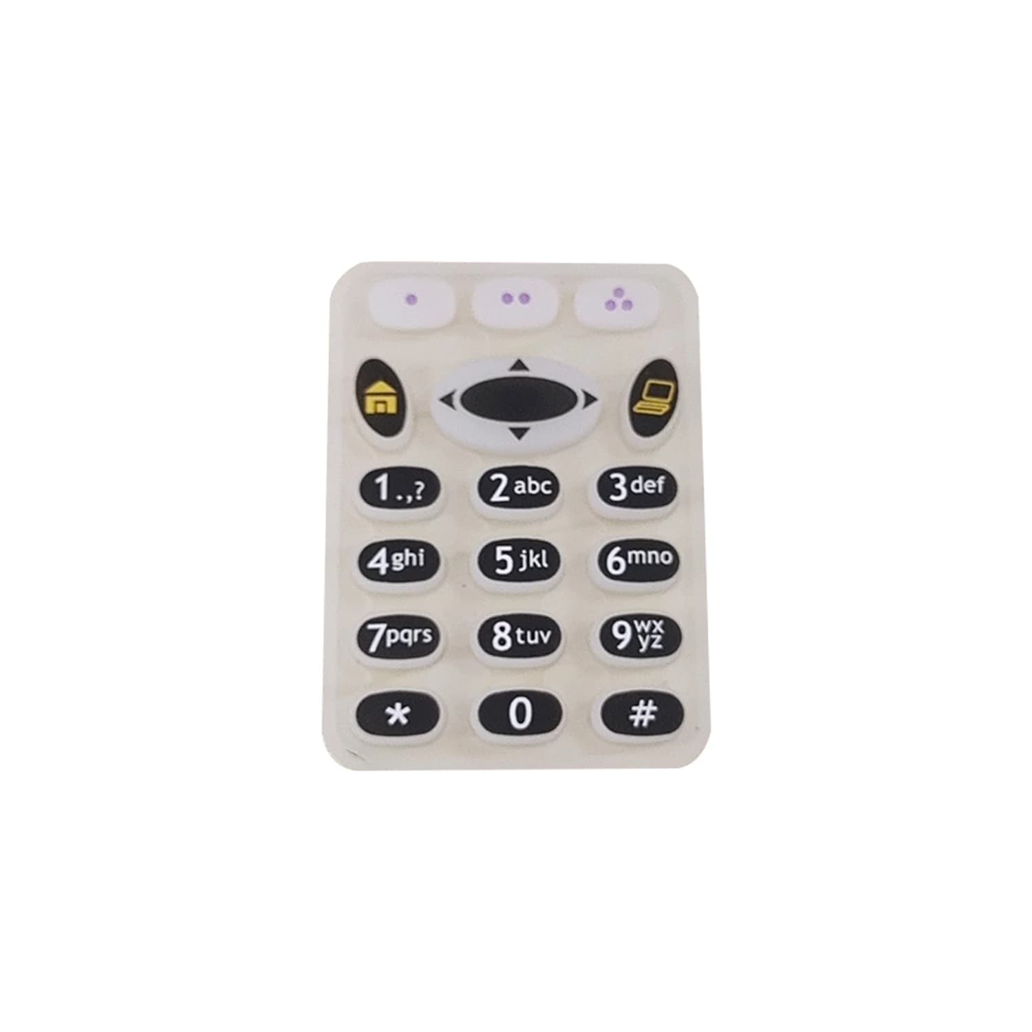 Walkie Talkie parte accessorio sostitutivo tastiera completa in gomma plastica per radio bidirezionali XTS5000