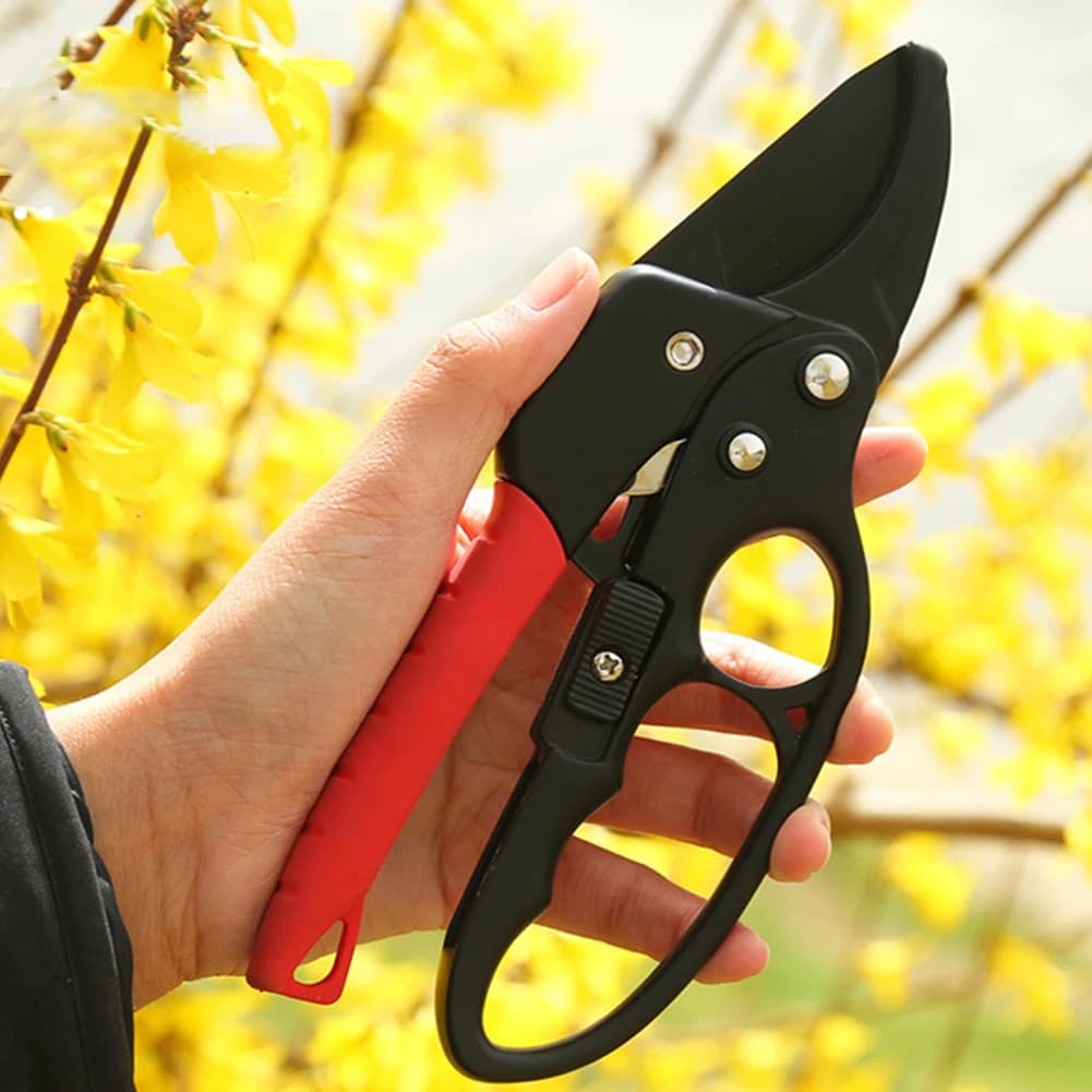 Power Scissors with SK-5 Stainless Steel Blade, Garden Shears for Vivary/Agriculture
