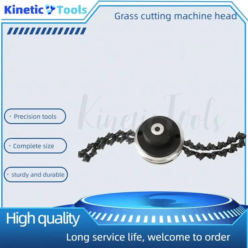 Threaded model is suitable for lawn mower head replacement Multifunctional chain lawn mower head