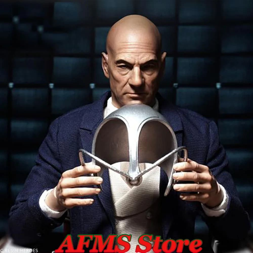 Figura da collezione in scala 1/6 X-Men Professor X Charles Francis Xavier Patrick Stewart Set completo 12 "Uomini Soldato Action Figure Toy
