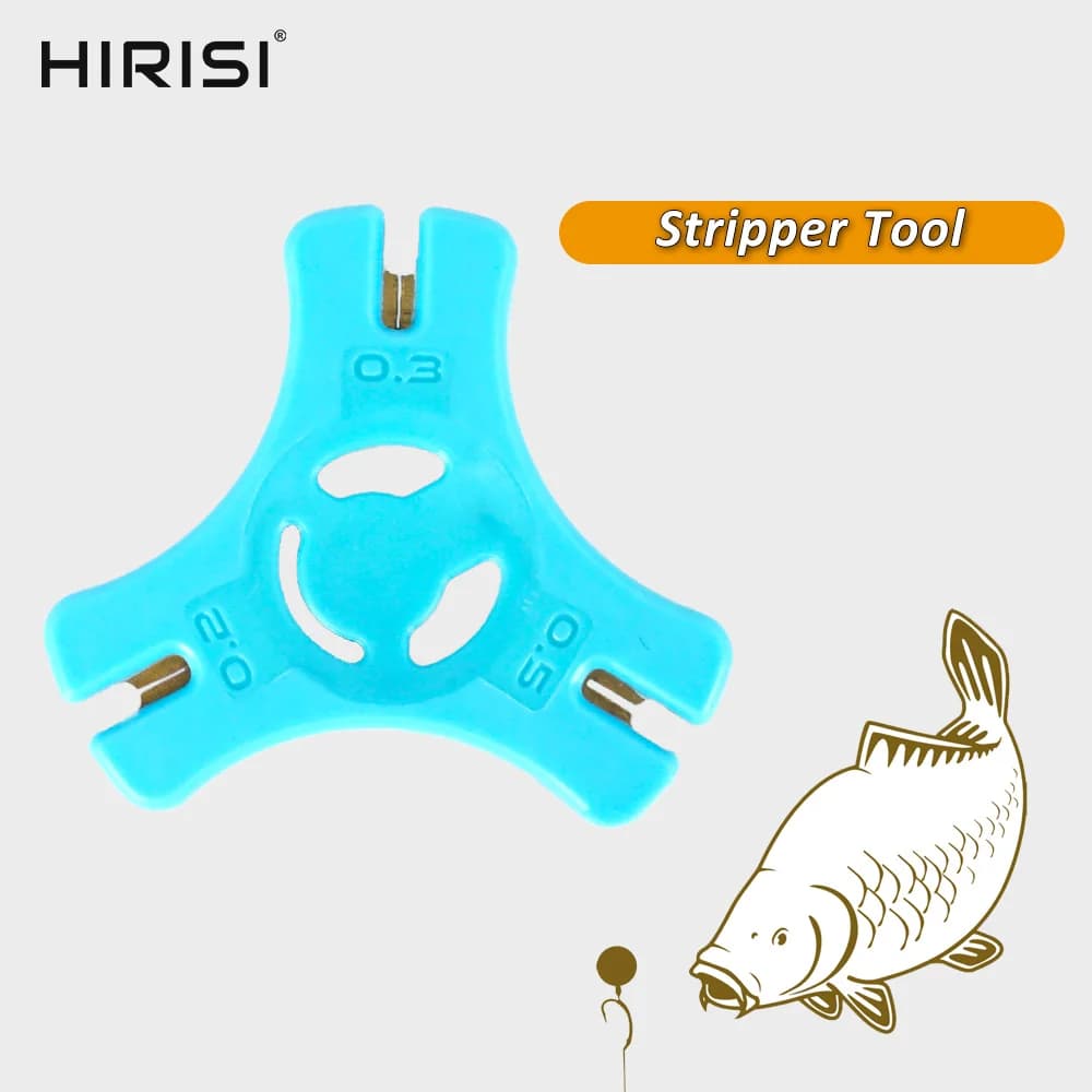 Hirisi 1 pz Linea Pull Stripper Strumento Lenza Sub-Line Peel Accessorio per attrezzatura da pesca grossolana