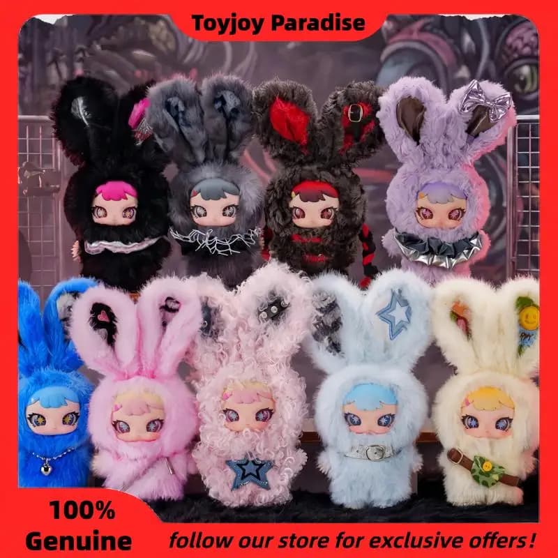 Nuova Serie Originale Rebaby Escape Plan: Blind Box in Vinile e Peluche, Simpatici Ciondoli per Borsa in Stile Dark, Bambole Mystery Box – Regali per i Fan