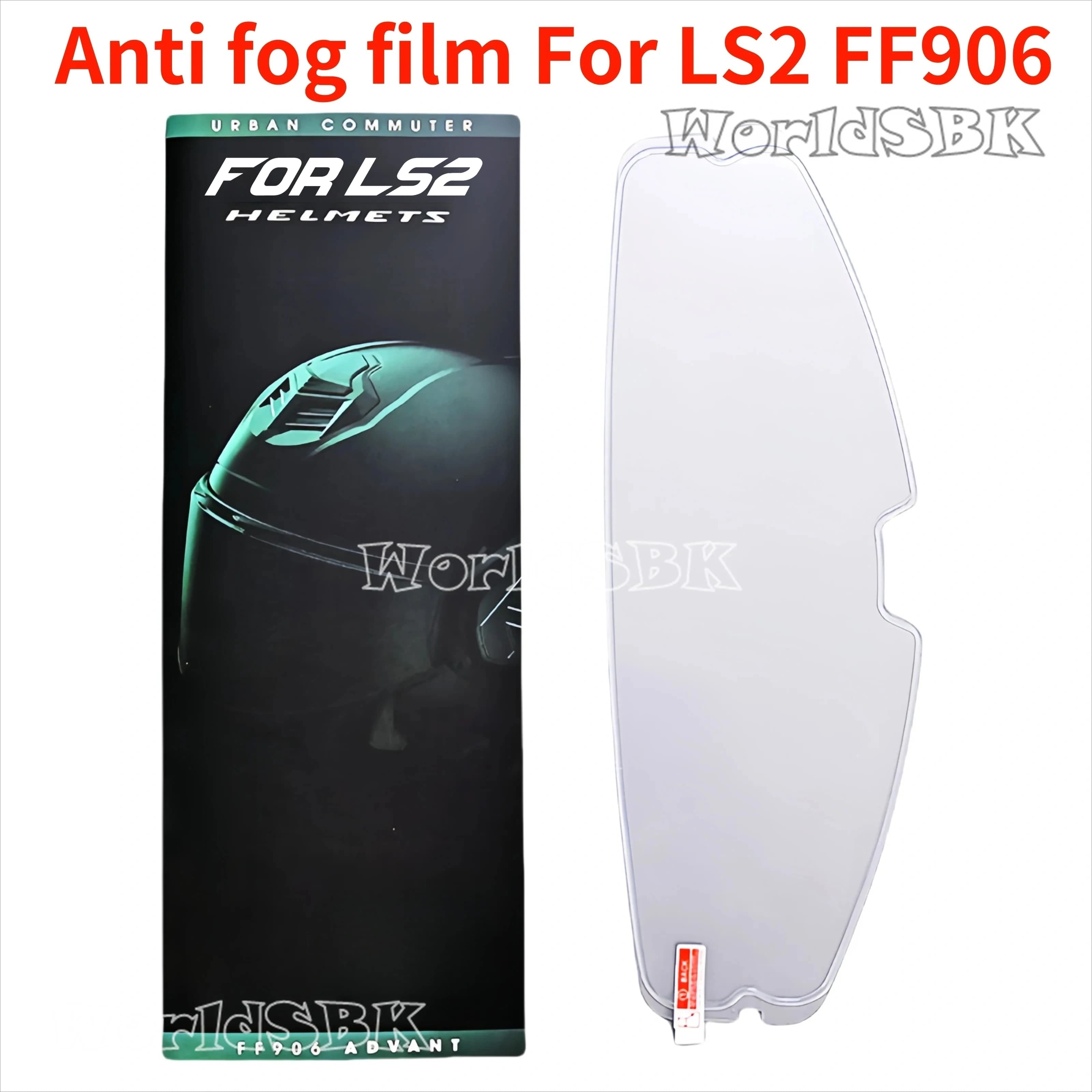Pellicola antiappannamento adatta per caschi FF906 ADVANT Adesivo antiappannamento Accessori per caschi da moto