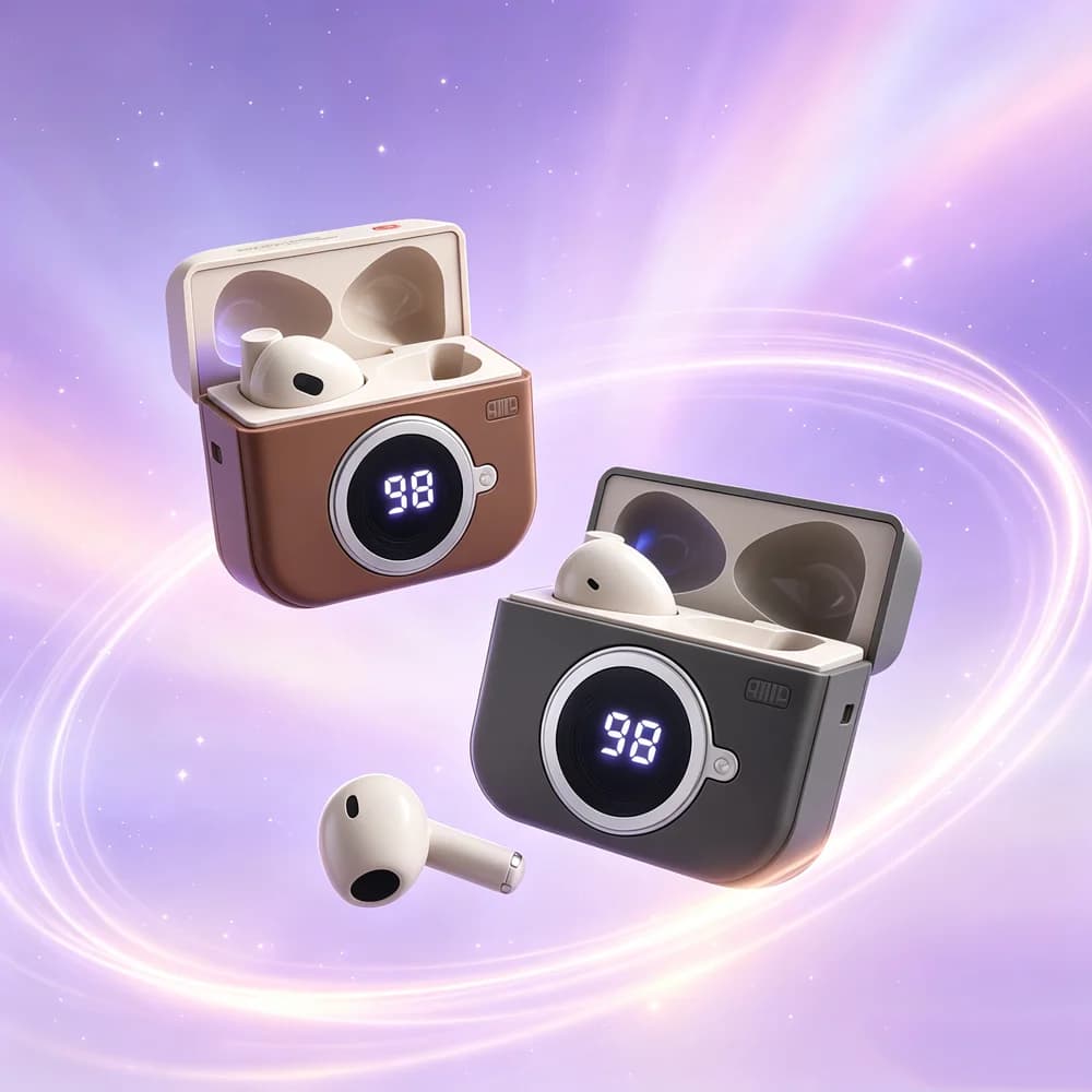 Wireless Earbuds Bluetooth Earbuds Bluetooth Headset Bluetooth Headphones with Spatial Audio Create Virtual Surround
