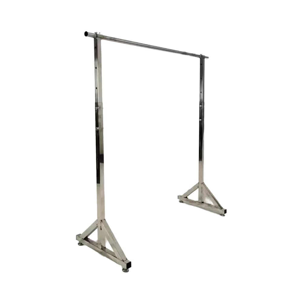Metal Exhibitor Silver for Clothing, Stand Dresses for Clothing Shops, Metal Shelves for Glasses