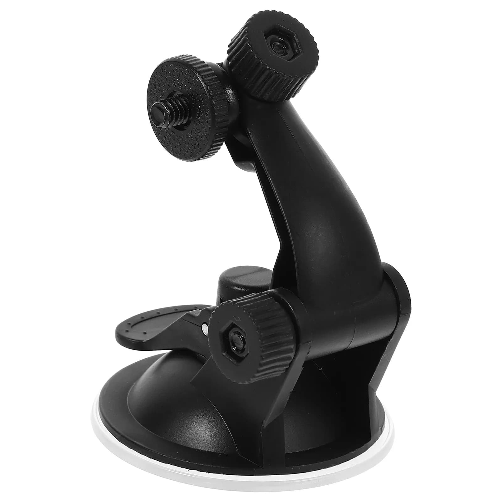 Supporto per Dash Cam con Ventosa, Altezza e Angolazione Regolabili, per Auto, Videocamere Sportive, Telefoni e Treppiedi