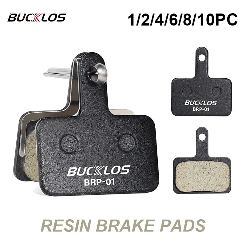 Pastiglie freno BUCKLOS pastiglie freno idrauliche per bici da strada MTB in resina per SHIMANO MT200 B01S pastiglie freno a disco per bicicletta durevoli resistenti all'usura
