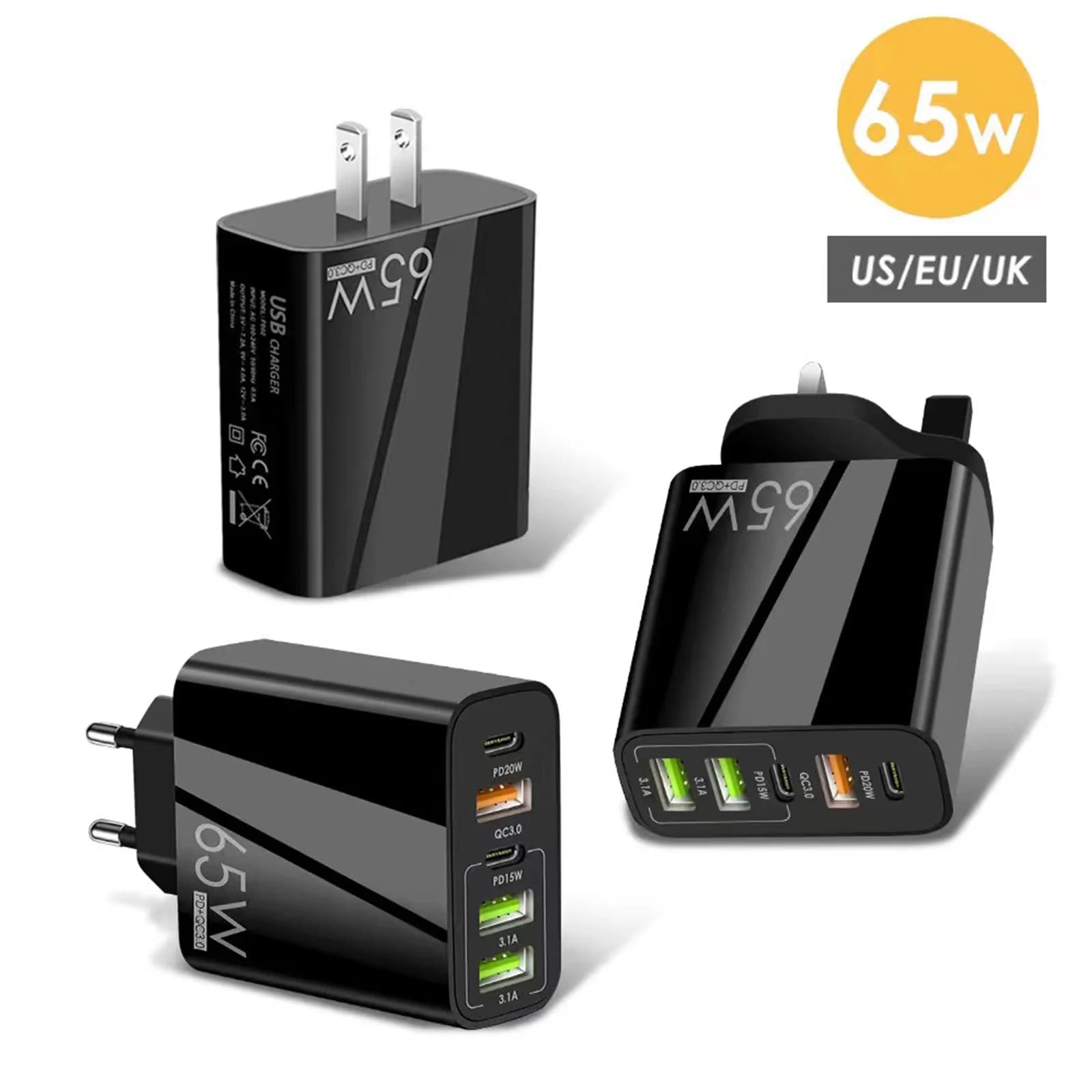 Adattatore per telefono cellulare USB C tipo C PD per iPhone Xiaomi Huawei Samsung iPad Realme oneplus Tablet