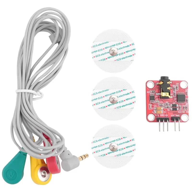 A68P-Muscle Signal Sensor Emg Sensor Controller Detects Muscle Activity For Arduino Development Board For Wearable Devices