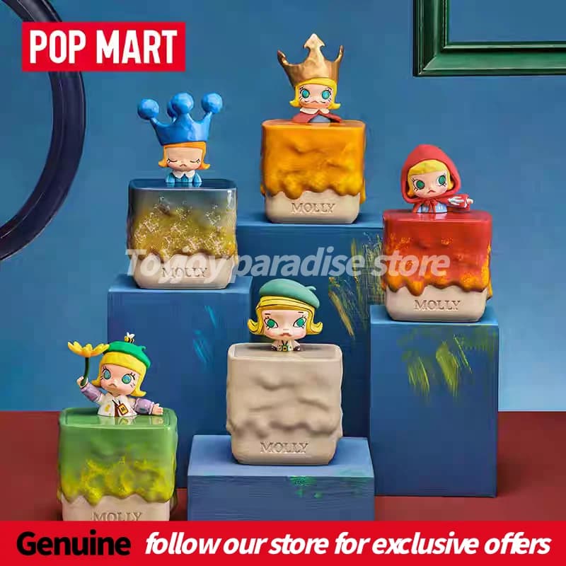Authentic Candle Scent Pop Mart Series Molly The Scenery Along The Way, Home Decoration, Creative Gift