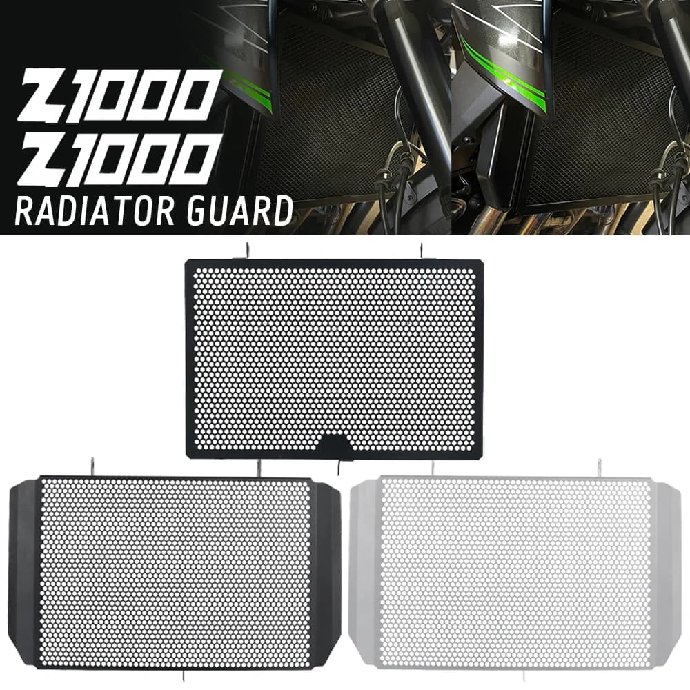 Griglia di Protezione per Radiatore in Alluminio per Moto KAWASAKI Z1000 R Ninja1000 Versy1000 SE Z1000SX Z800 Z800EABS Z750