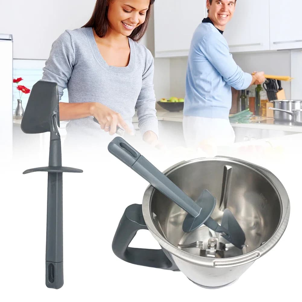 Dough Scraper Spatula Food Collection Scraper Blender Replace Parts Universal Food Processor Spatula for Thermomix TM31 TM6 TM5