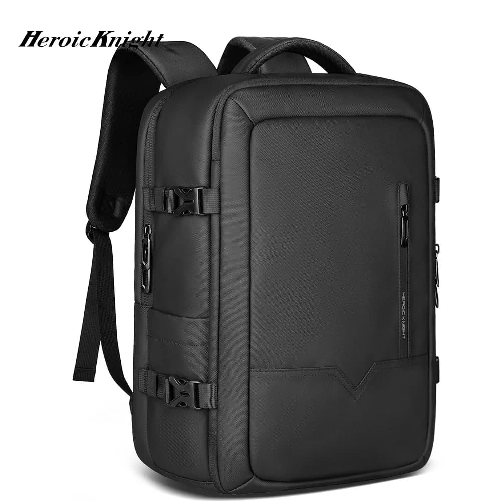 Zaino da viaggio Heroic Knight Zaino per laptop da 17,3 pollici Zaino da uomo impermeabile per bagaglio a mano da lavoro Zaino da scuola di moda
