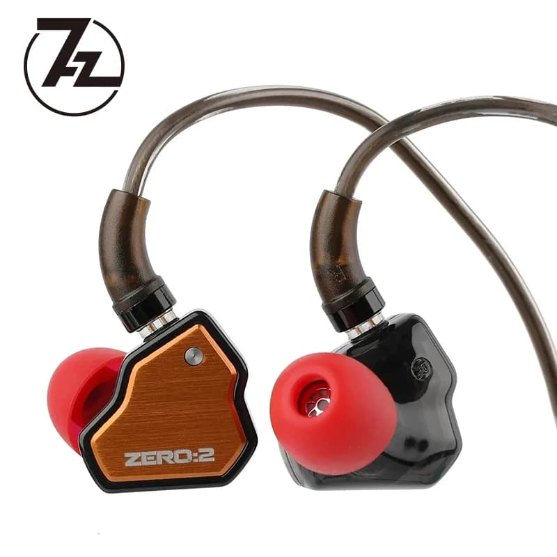 Auricolari Zero 2 da 7 Hz Auricolari Hifi cablati dinamici Crinacle Joint Tuning Cuffie con cavo staccabile da 0,78 a 2 pin Cuffie da gioco