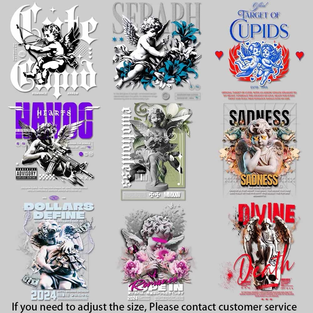 STICKER REBELS: Love, Guns & Glory VALENTINE DIRTY: Toppe termoadesive non filtrate e armate per vestiti Decorazione fai da te