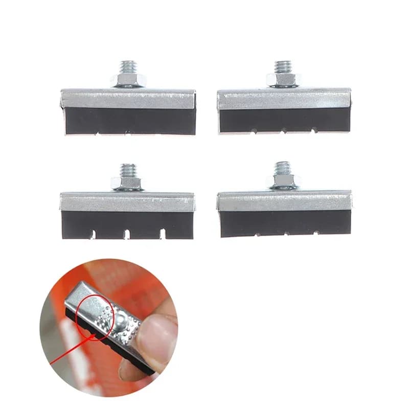 4 Pezzi Pastiglie Freno a V Classiche per Bicicletta, Blocchi Freno Vintage per Caliper, Ricambi Durevoli per Biciclette