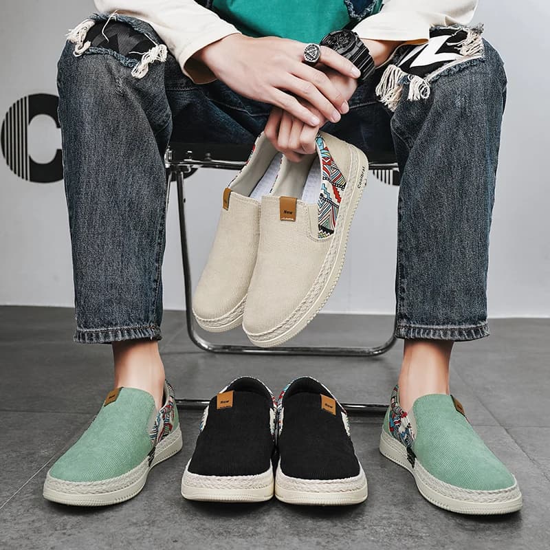 Everyday Comfort Canvas Shoes, Soft Breathable Material for Market Errands, Park Trips and Random Short-distance City Outings