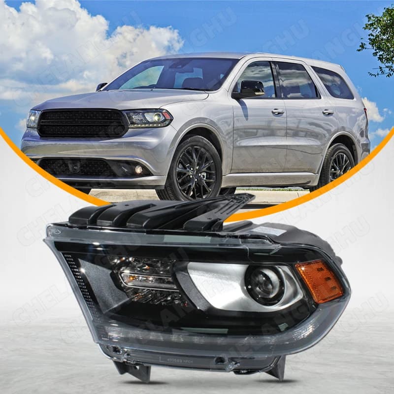 1P Lato Sinistro Faro Anteriore Lampada Allo Xeno Per Dodge Durango 2016 2017 2018 2019 2020 Accessorio Auto Anteriore HID Testa Della Luce 68261183 AH
