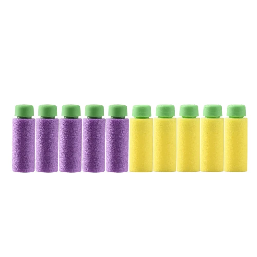 Worker MOD 200PCS Gen2 Stefan Schiuma per freccette corte per Nerf Springer Blaster Modifica giocattolo Testa verde