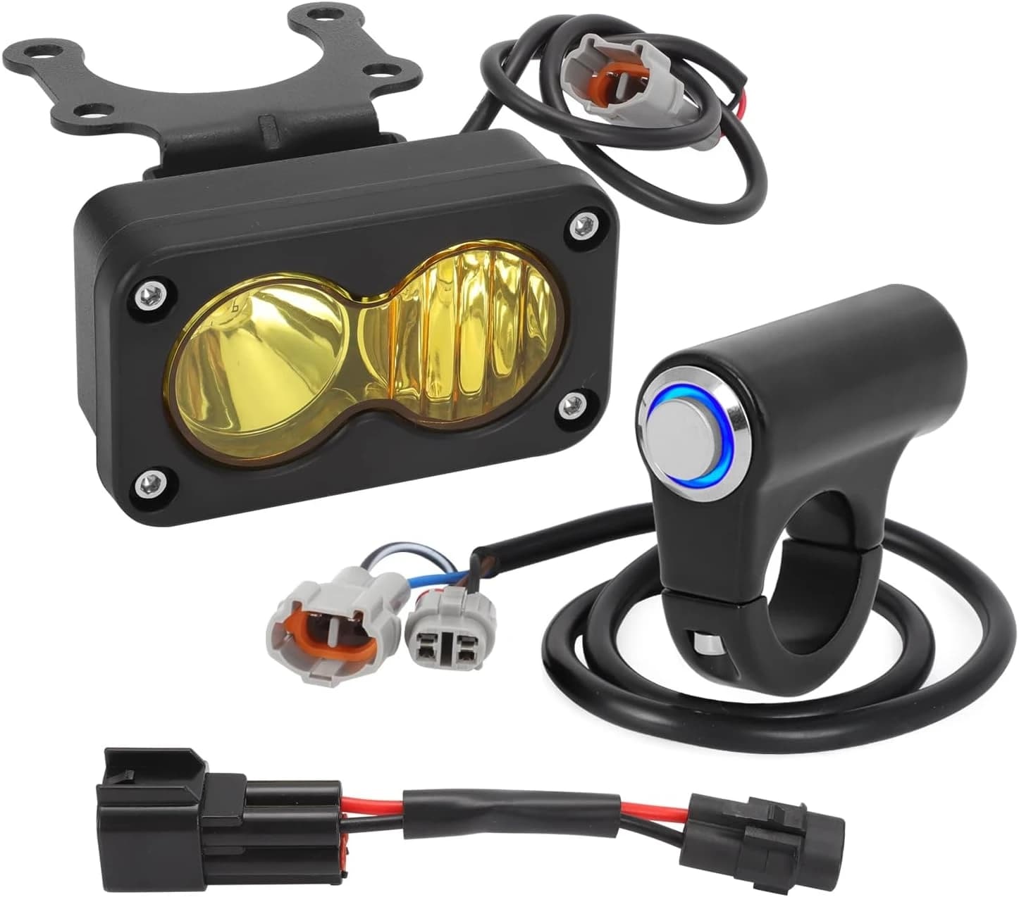 Luce Anteriore per Bicicletta Elettrica Surron Sur Ron Taparia Talaria, Faro per MTB e Bici da Montagna, Lampada E-Bike Plug N Play