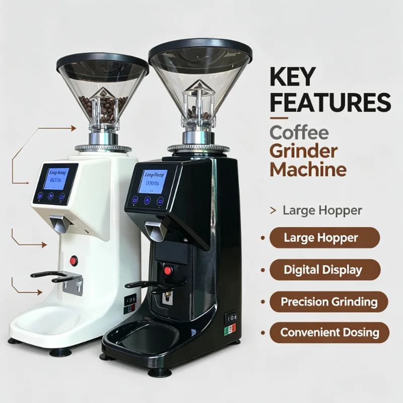 110V 220V Electric Coffee Grinder Electric Coffee Mill Machine Commercial Home Coffee Bean Grinder