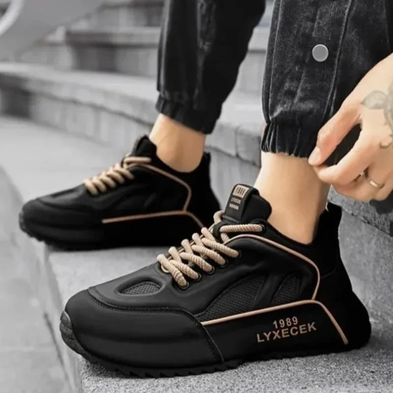 Scarpe da ginnastica da uomo alla moda Scarpe sportive casual da uomo Scarpe da ginnastica comode Scarpe da ginnastica con piattaforma di design Scarpe da corsa antiscivolo per uomo