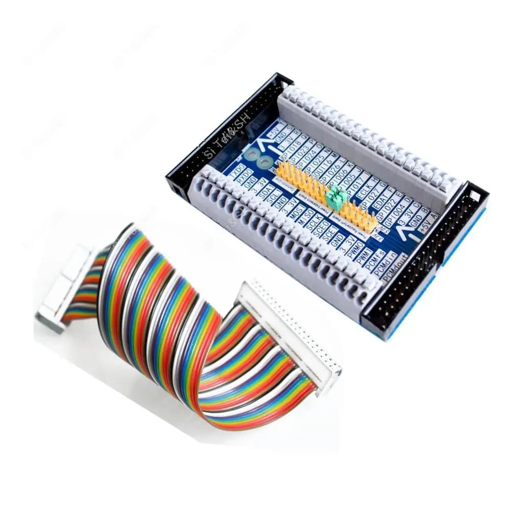 GPIO cable adapter 40 pin + Raspberry Pi 2/3 Model B Module GPIO card extension for PC Orange Pi