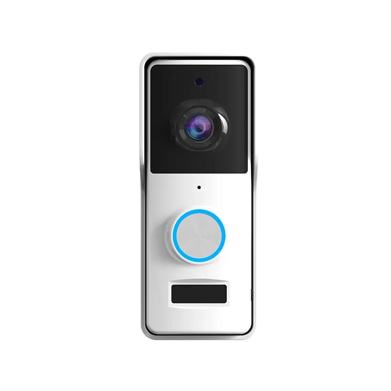 Tuya APP 2MP 1080P WIFI IP campanello Alimentazione a batteria 140 gradi grandangolare visore visivo per porta Videocitofono con campanello interno