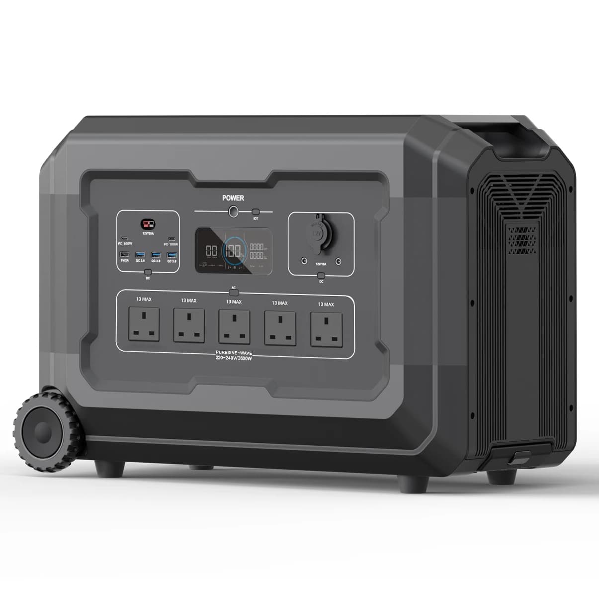 SOUOP Fornitura Lifepo4 Home Storage Tragbare Powerstation 5kw Generatore solare 5000w Stazione di alimentazione portatile Avviamento di emergenza da campeggio