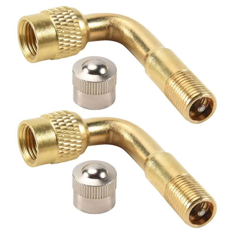 Tubo per gonfiaggio pneumatici a 90 gradi, ugello per gonfiatore, ugello di prolunga, gomito, ugello valvola pneumatico, tubo di prolunga, ugello pompa - A61E