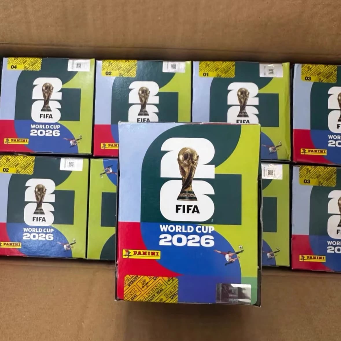 New Official Panini 2026 FIFA World Cup Stickers Full Box Set Football Fans Must-Have Merchandise Album Stickers Gift