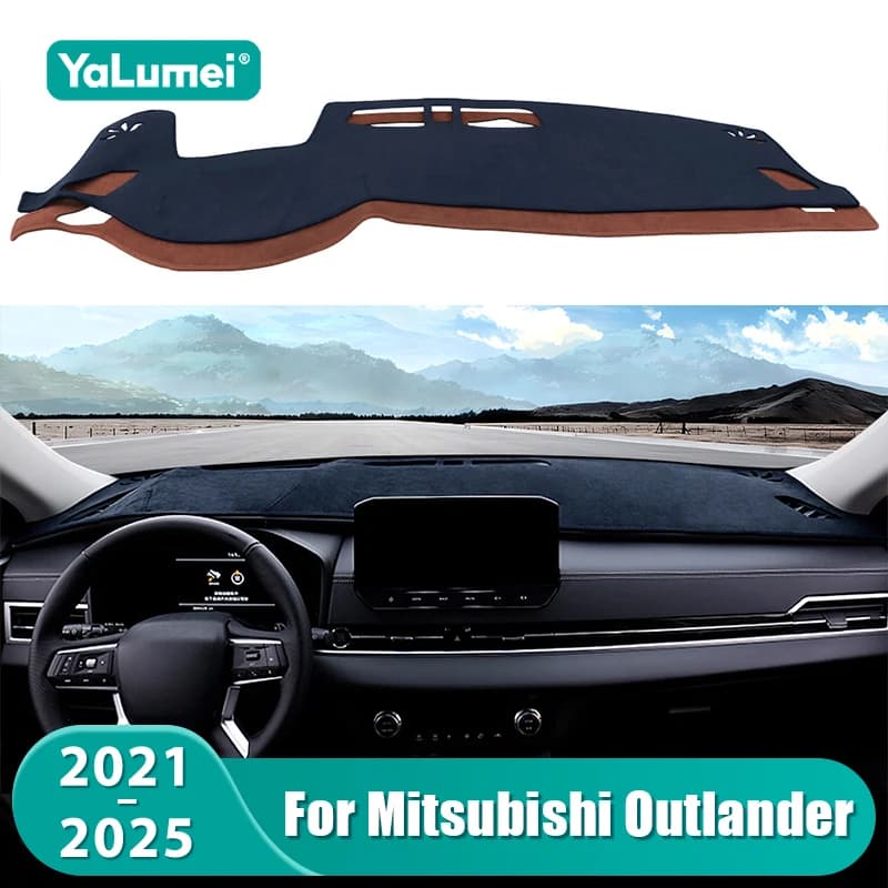 For Mitsubishi Outlander 4 PHEV 2021 2022 2023 2024 2025 Car Dashboard Sun Shade Mat Instrument Desk Non-slip Cover Accessories