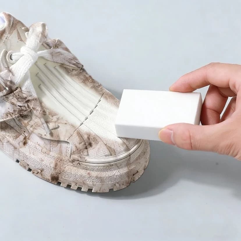 1 Pezzo Gomma per Pulizia Scarpe: Rivitalizza le Tue Sneakers con Questa Spazzola Senz'Acqua, Strumento per la Pulizia Domestica