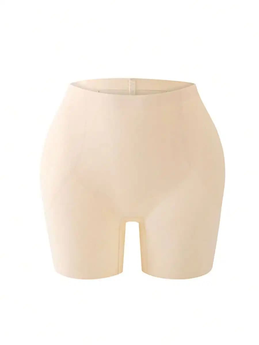Pantaloncini modellanti senza cuciture in seta ghiacciata per donna con effetto push-up e modellamento addominale