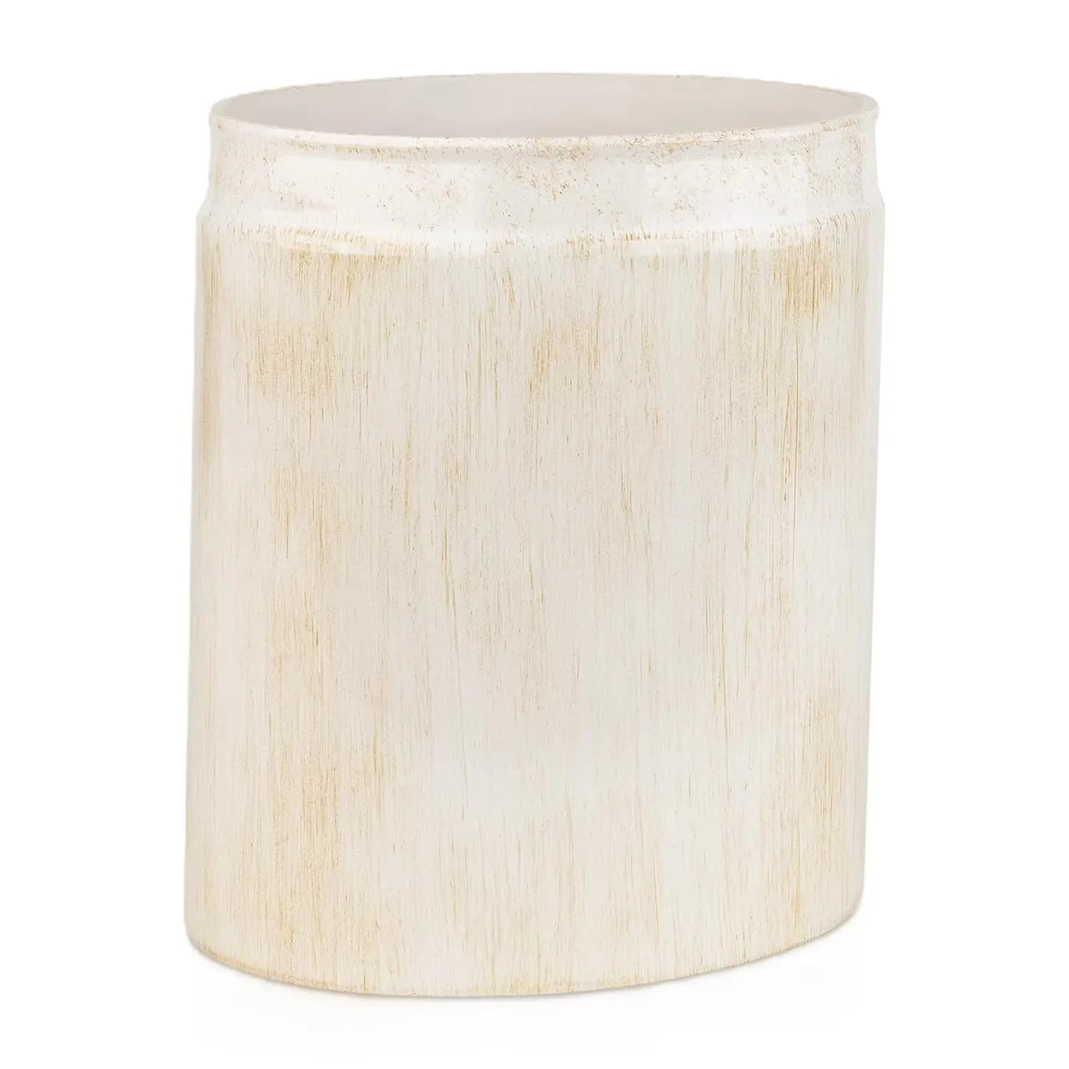 Cestino per Rifiuti da Bagno Rustico di Lusso 1.53 Gal / 5.8L - Cestino Ovale per Rifiuti da Bagno per Arredamento Rustico - Cestino per Rifiuti