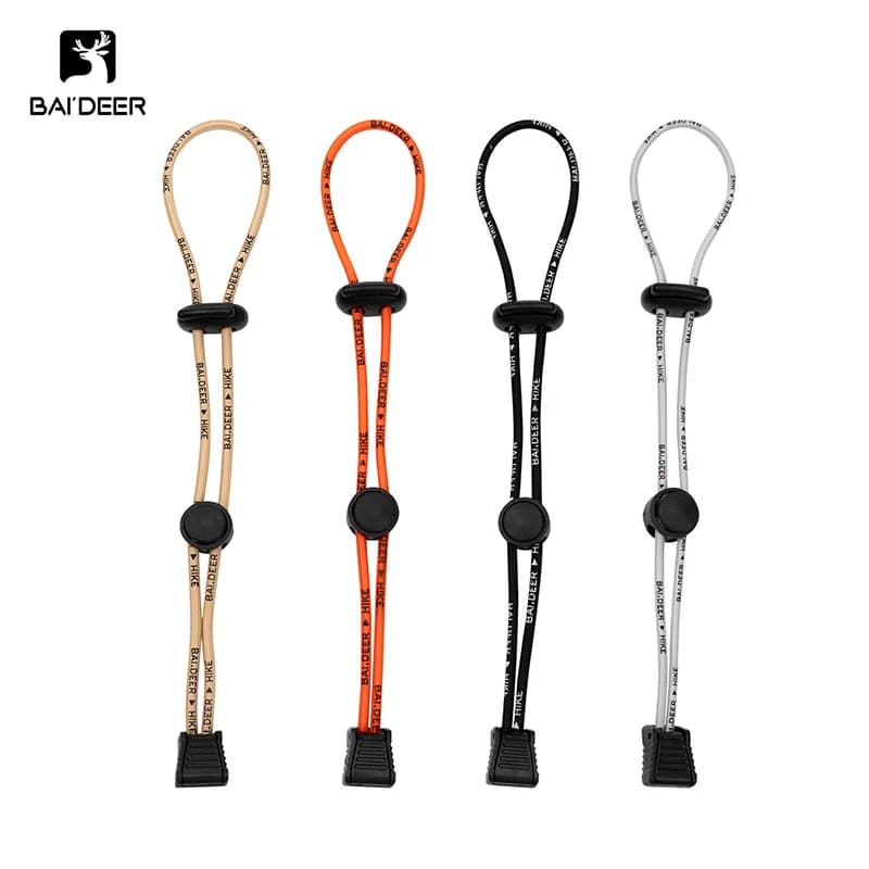 BaiDeer Trekking Pole Fastening Strap Backpack Modification Expansion Accessories Elastic Rope Essential Outdoor Hiking Equipmen