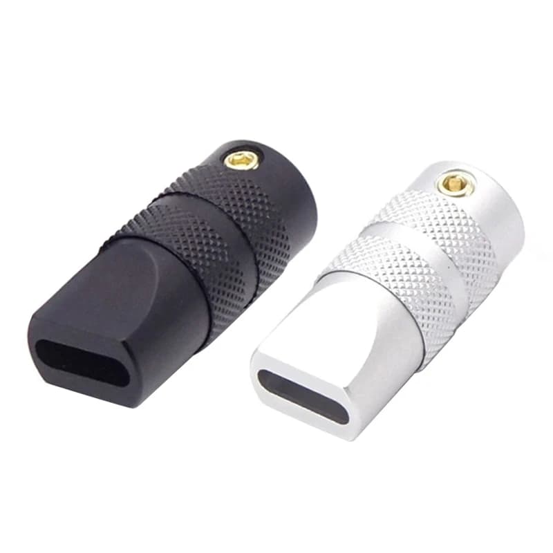 USB C Type-c in metallo ramato da 6 mm per custodia per custodia per cuffie fai-da-te con presa