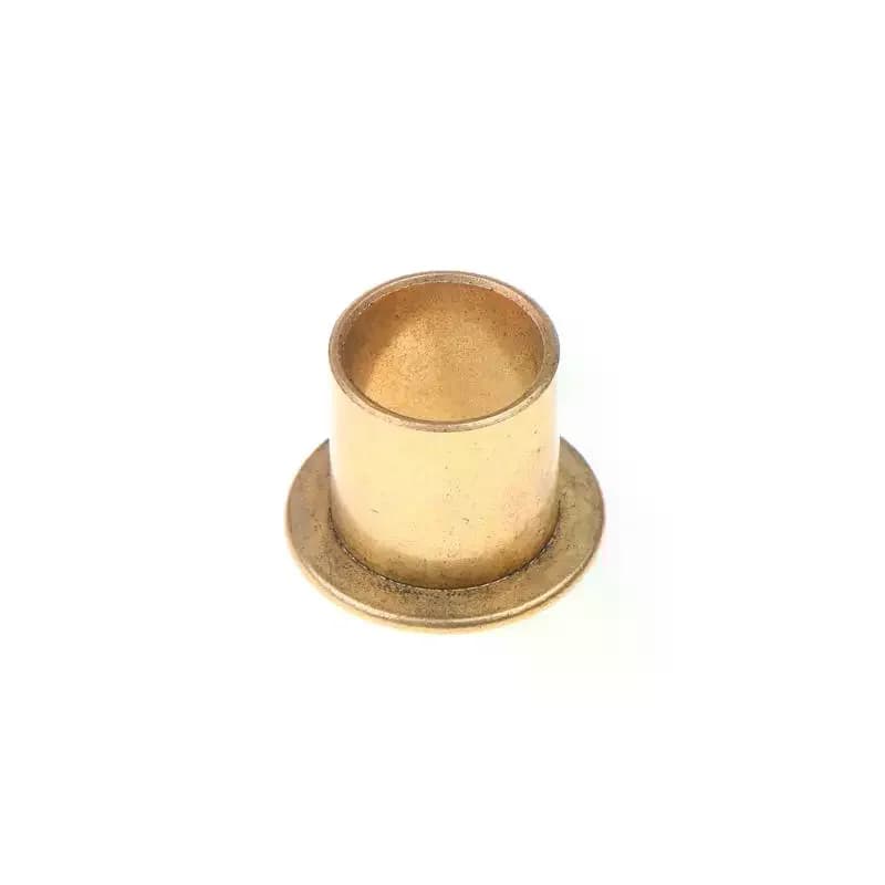 5Pcs Flanging Self-Lubricating Bearing Powder Metallurgy Oil Guide Sleeve With Edge Step Shoulder Flange Bushing Copper Sleeve