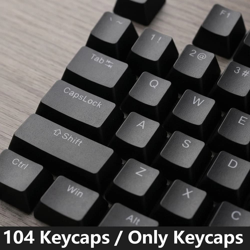 New 130+ Pcs Universal Mechanical Keyboard Keycaps OEM Height Backlit Portuguese Arabic Spanish French German For Gaming Office