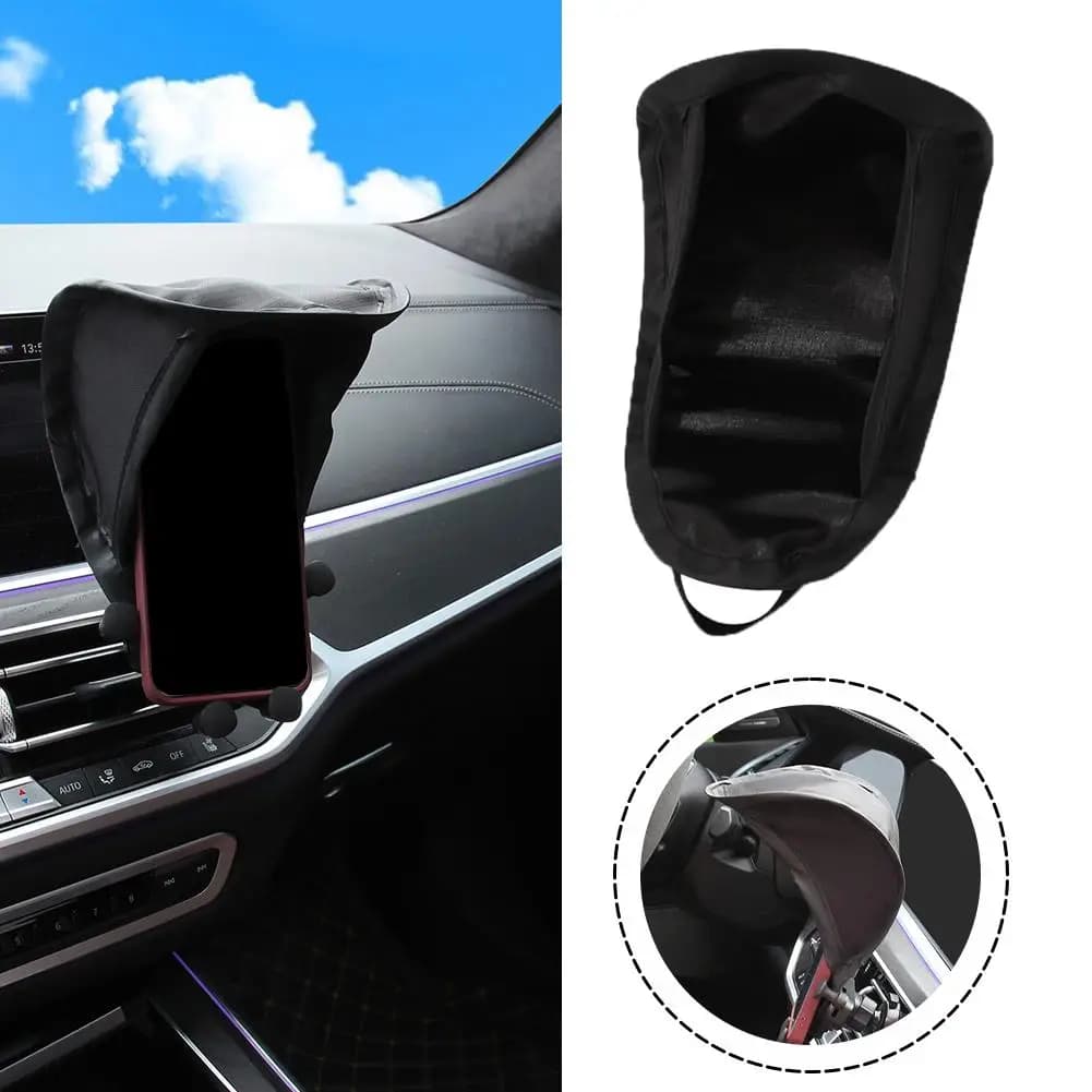 1 pcs Auto Cellular Solar Protection Sunshade Phone Sunshade Shade For Motorcycle Bike Auto Anti-scotting Accessories Auto P8I0