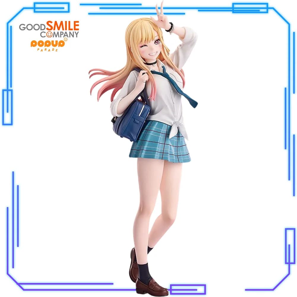 In Stock GSC Original Genuine Pop Up Parade Anime My Dress-Up Darling Kitagawa Marin 18.5cm Collections Model Toy Figures Gift