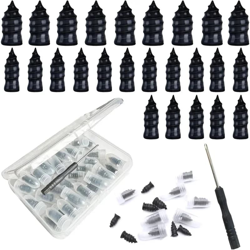 1-30Pcs Vacuum Car Tyre Repair Rubber Nail Set Universal Tire Screw Tubeless Repair Tools Accessories Kit for Motorcycle Truck