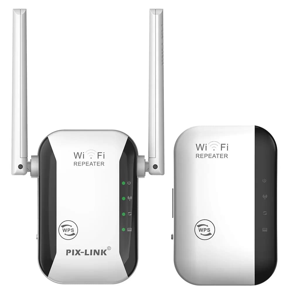 Pixlink Ripetitore WIFI Wireless Wifi Range Extender Amplificatore di segnale Wi-Fi lungo Punto di accesso Ripetitore Wi-Fi Ripetitore WLAN WR29 WR03