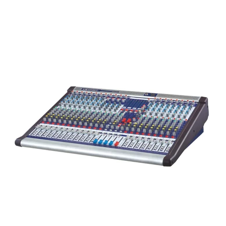 Input 24 channels 4 group outputs 4 monitors and 4 mixer supports for audio system Hifi AUX KING424