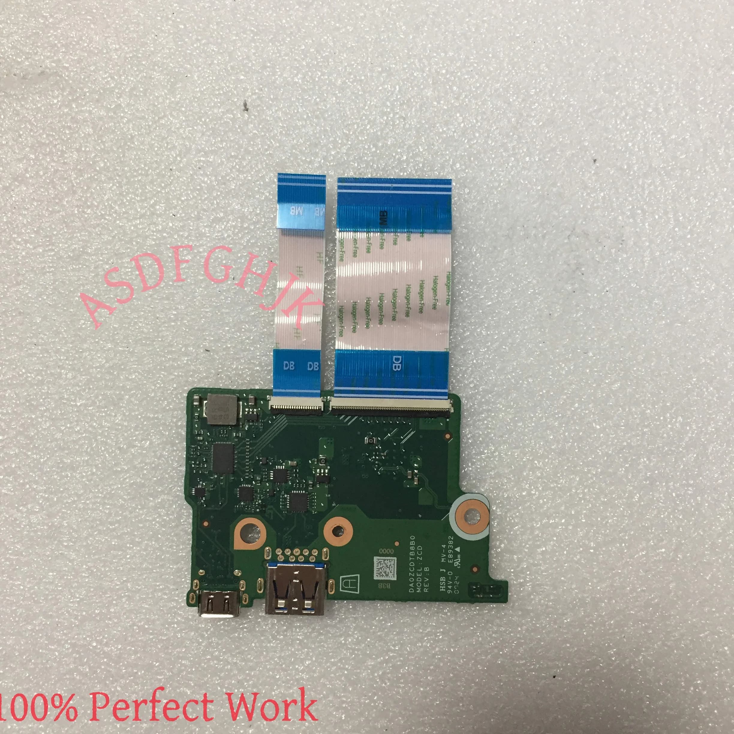 Scheda USB TYPE-C DA0ZCDTB8B0 per ACER CHROMEBOOK C734 C734T con cavo Testata Spedizione veloce