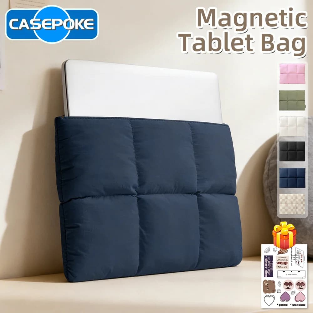 Nuova Custodia Morbida e Imbottita per Tablet 13/14/15/16 pollici per iPad Xiaomi Samsung Lenovo con Chiusura Magnetica Portatile - Modello 2026