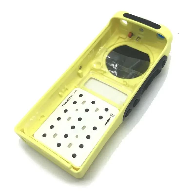 Custodia con copertura anteriore gialla Custodia con manopole Tastiere per Motorola GP338 GP380 PTX760 MTX960 MTX760 Radio Walkie Talkie
