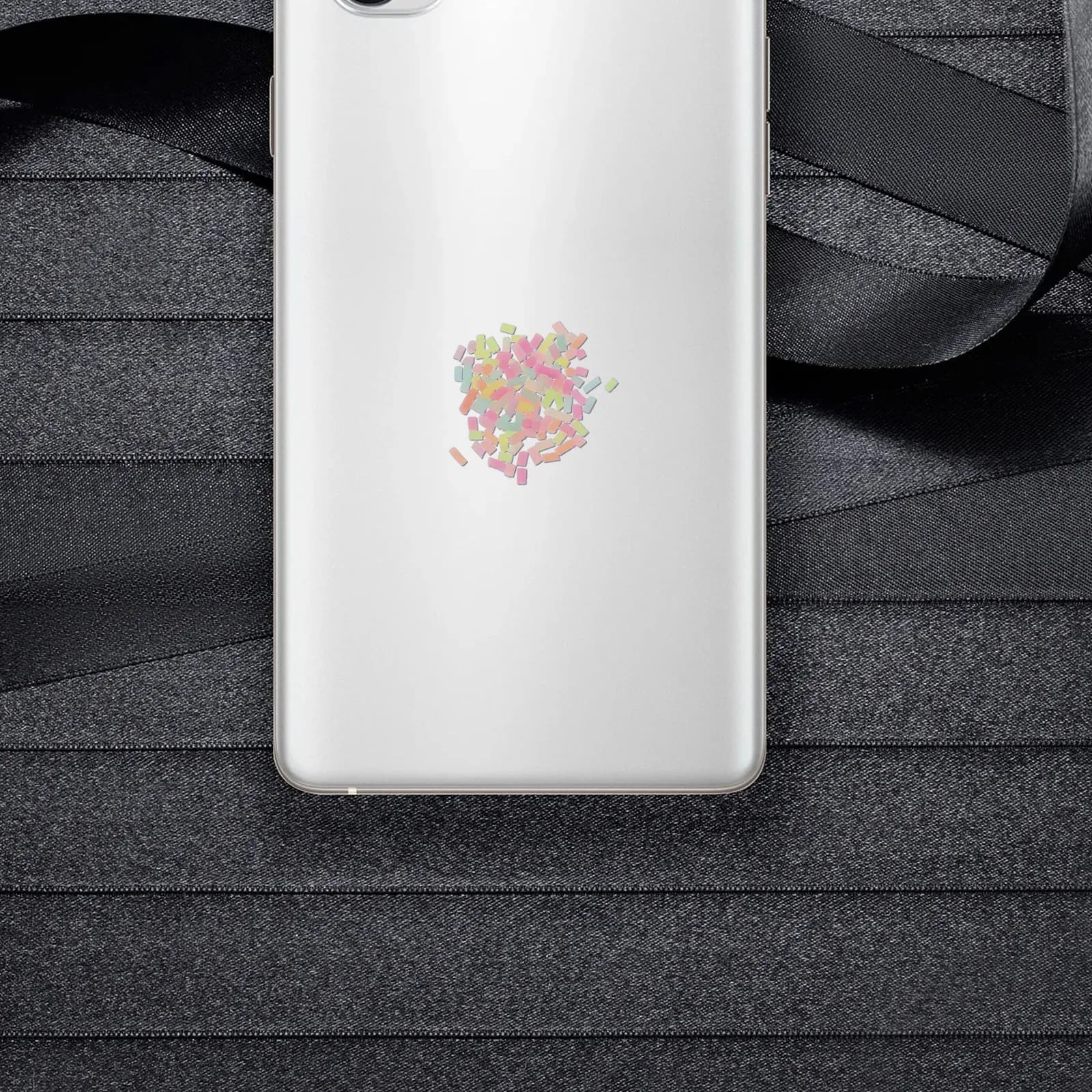 9 Sacchetti di Sprinkles in Argilla Polimerica Luminosi al Buio, Morbidi Sprinkles Finti a Forma di Caramella per Custodie di Telefoni, Pezzi Decorativi in Argilla Polimerica per Artigianato Fai-da-Te