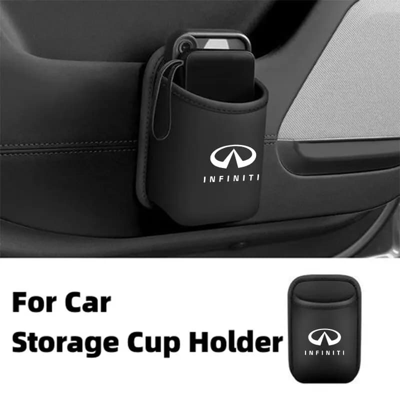 For Infiniti Car Door Cup Holder Drink Rack Storage Bin Auto Back Seat Cup Holder Interior Accessories FX35 Q30 G37 QX70 G35