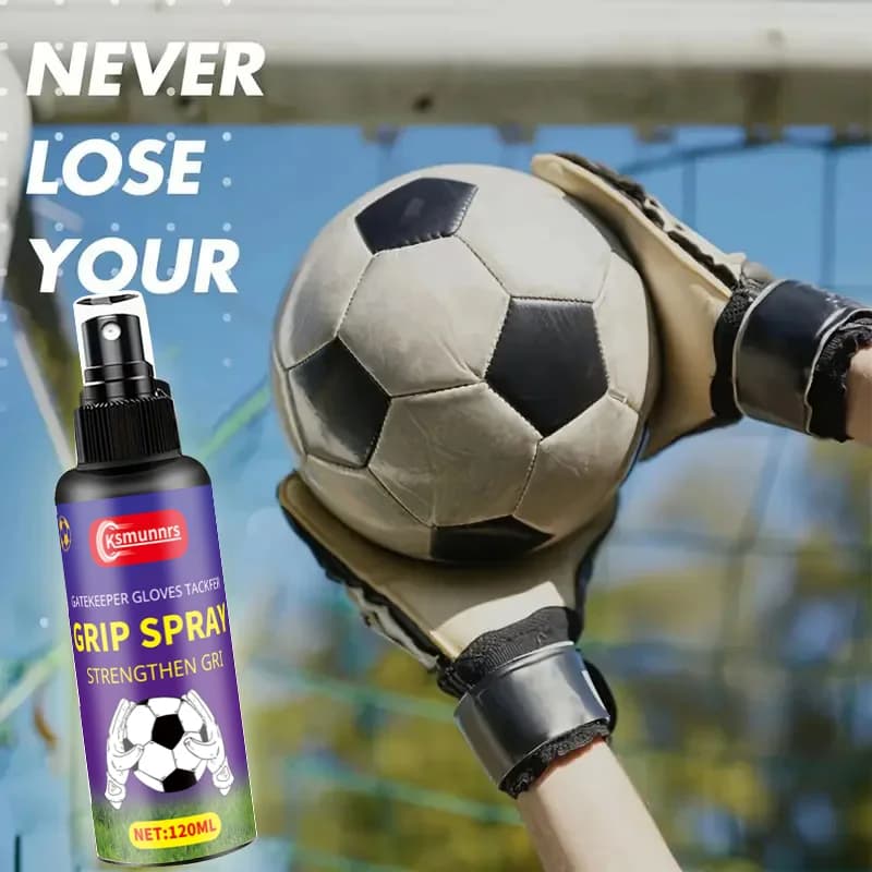 120ml Goalkeeper Glove Spray,Anti-Slip Grip Spray for Sports - Multi-Use Non-Slip Enhancer for Gym,Rock Climbing & Weightlifting